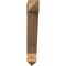 Ekena Millwork Traditional Arts & Crafts Smooth Bracket, Western Red Cedar, 3 1/2"W x 22"D x 22"H BKT04X22X22TRA03SWR - alternate 4